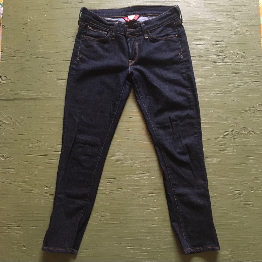 Lucky Brand Zoe skinny ankle crop jeans